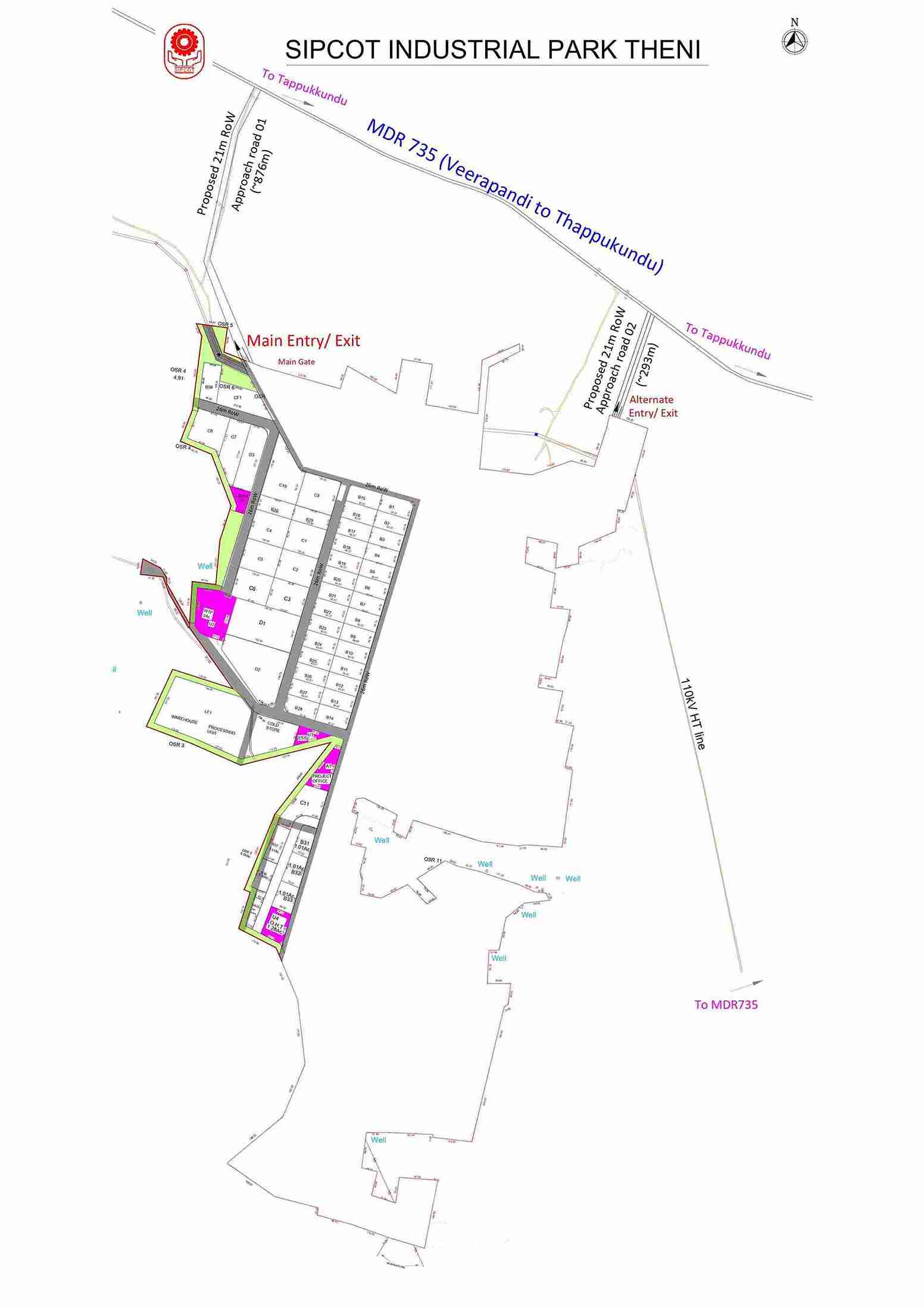 Mega Food Park - Theni